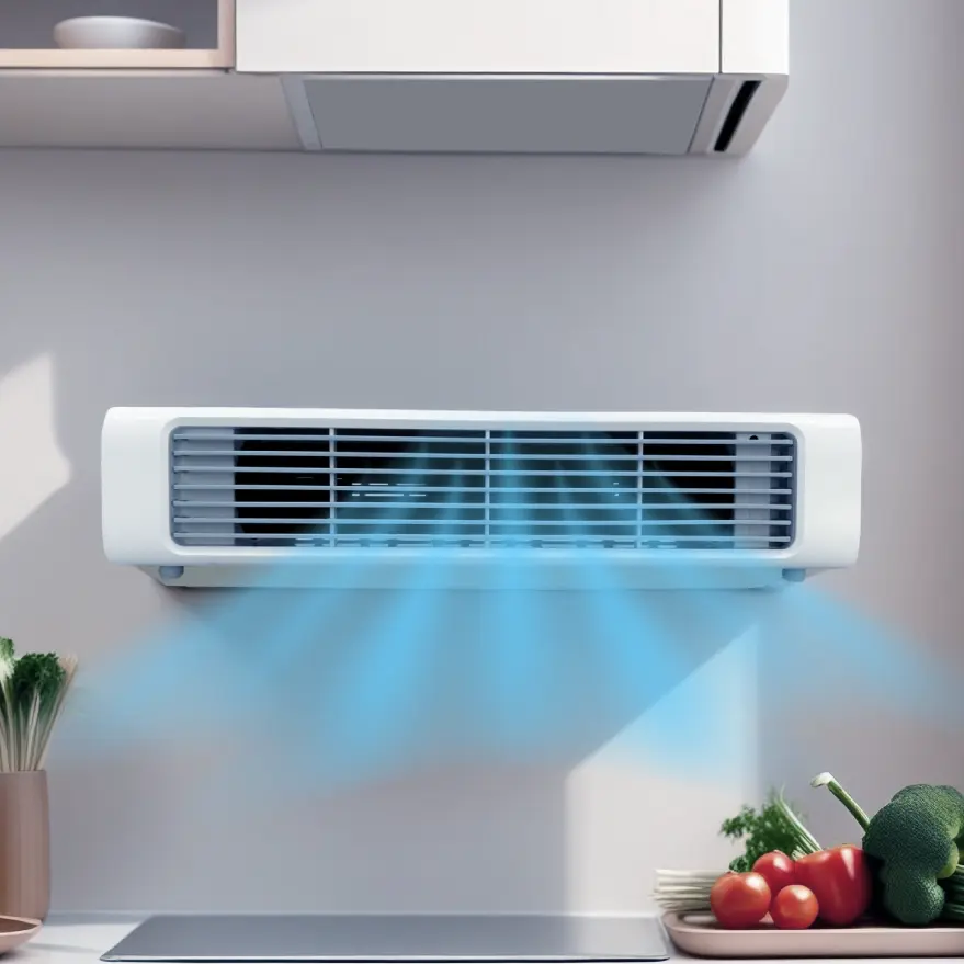 BreezaMax cooling in kitchen area